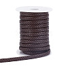 10M 8-Ply PU Leather Braided Cord WL-WH0014-01B-1