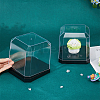 Transparent Plastic Minifigures Display Case ODIS-WH0043-69B-01-3