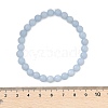 Natural Ang Stretch Bracelets BJEW-JB03738-05-5