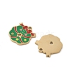 Christmas 304 Stainless Steel Enamel Pendants STAS-Z093-08P-G-2