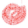 Baking Paint Glass Beads Strands DGLA-N015-10mm-03-2
