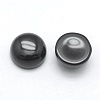 Natural Obsidian Cabochons X-G-E492-H-16-2