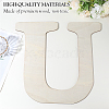 Letter Unfinished MDF Sheets WOOD-WH20012-008U-7