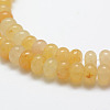 Natural Topaz Jade Beads Strands X-G-G665-12-6x4mm-3