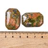 Natural Unakite Cabochons G-B085-01A-06-3