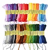 7 Sets 7 Colors Cotton Crochet Threads OCOR-FS0001-02A-1