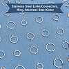 20Pcs Unicraftale 304 Stainless Steel Links/Connectors STAS-UN0025-70-5