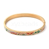 304 Stainless Steel Hinged Bangles for Women BJEW-K263-04G-03-2