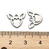 316 Surgical Stainless Steel Charms STAS-H190-11P-3