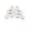 Tarnish Resistant 304 Stainless Steel Charms STAS-J014-08-1