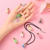 DIY Wishing Bottle Pendant Necklace Making Kit DIY-YW0005-80-7