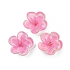 Flower Series Resin Cabochons CRES-Q008-01D-1