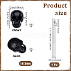 16 Bags Skull Alloy Decorative Rivets DIY-DR0007-75EB-2