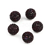 Grade A Rhinestone Pave Disco Ball Beads RB-Q104-1-4