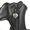 Paua Shell and 304 Stainless Steel Dangle Earrings EJEW-JE07471-02-2