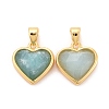 Natural Amazonite Charms G-E538-02G-05-2