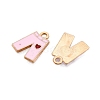 Alloy Enamel Charms ENAM-S121-064B-2