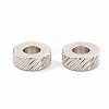 Non-Tarnish 201 Stainless Steel Spacer Beads STAS-A057-26D-P-2