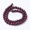 Natural Wood Beads Strands X-WOOD-J001-05-6mm-2