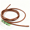 Round PU Leather Cord Tie Knot Belts for Dress DIY-WH20007-802B-04-4