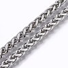 Tarnish Resistant 304 Stainless Steel Wheat Chains STAS-P219-05-A-1