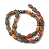 Painted Glass Beads Strands GLAA-Z021-16A-2