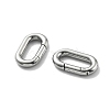 304 Stainless Steel Spring Gate Clasp Findings STAS-B082-05B-P-2