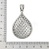 304 Stainless Steel Pendants STAS-F310-11P-3