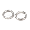 Tarnish Resistant 304 Stainless Steel Open Jump Rings STAS-Q186-02-8x1.2mm-1