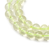Natural Lemon Quartz(Heated) Beads Strands G-G286-A04-6mm-4