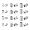 Unicraftale 42Pcs 3 Style 303 Stainless Steel Beads STAS-UN0055-45-1