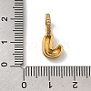 Brass Micro Pave Cubic Zirconia Pendants KK-K345-13J-G-3