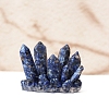 Natural Lapis Lazuli Crystal Cluster Shape Home Decoration PW-WG57F79-05-1