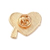 Golden Alloy Brooches JEWB-U004-05G-02-2