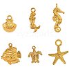 Tibetan Style Alloy Pendants TIBE-PH0004-72-1