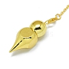 Brass Dowsing Pendulum Big Pendants G-Q165-04G-2