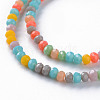 Opaque Glass Beads Strands GLAA-T006-09-B01-3