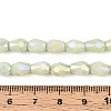 Anti-Tarnish Electroplate Glass Beads Strands GLAA-T025-13A-04-4