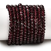 Natural Garnet Beads Strands G-K376-I01-3x4mm-2