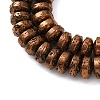 Electroplated Natural Lava Rock Beads Strands G-A256-E01-01D-2