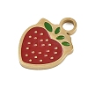 304 Stainless Steel Enamel Charms STAS-I338-01G-10-2