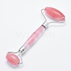 Watermelon Stone Glass Brass Face Massager MRMJ-G008-25P-2