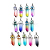 Spray Paint Glass Pendant GLAA-H029-02P-1