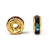 Brass Rhinestone Spacer Beads RB-A014-Z7mm-37G-4