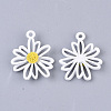 Spray Painted Alloy Pendants PALLOY-N0147-02-3