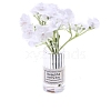 Plastic Flower Miniature Ornaments PW-WGB82E1-05-1