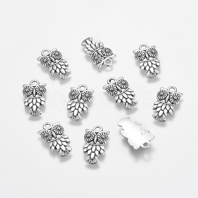 Tibetan Style Alloy Pendants X-TIBEP-0639-AS-LF-1
