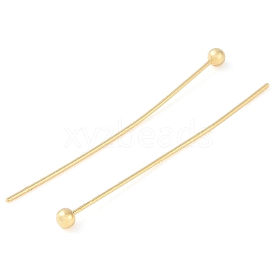 Brass Ball Head Pins KK-N254-49D-G-1