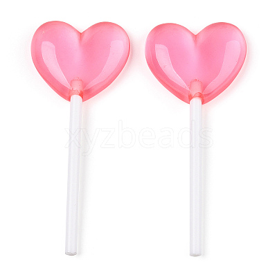 Resin Cabochons RESI-WH0025-14G-1
