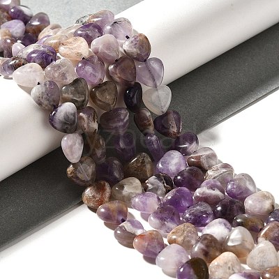 Natural Amethyst Beads Strands G-R190-10mm-50-1
